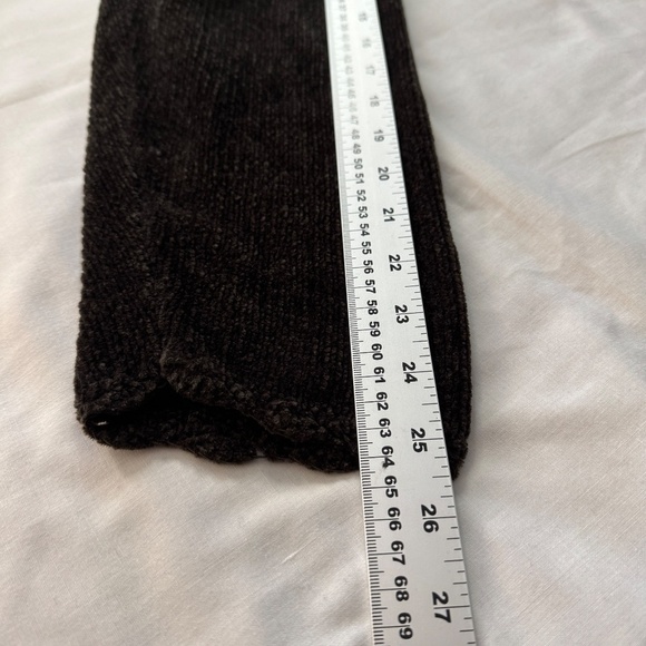 East West Women's Velvety Acrylic Long Sleeve V-Neck Sweater Brown Size 3X VTG - Picture 9 of 12